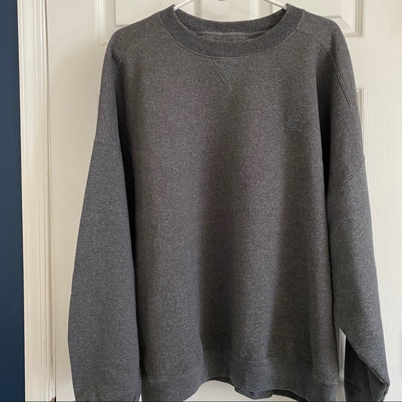 Vintage Starter Pro80 Sweatshirt Gray 2 XL - Picture 2 of 4